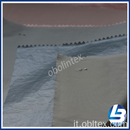OBL20-863 Nylon 40D PU rivestimento perlato per cappotto